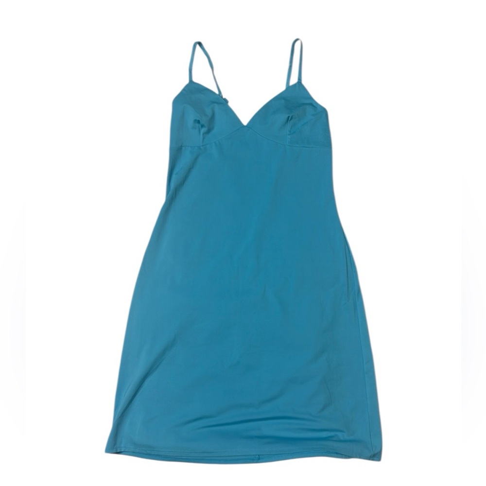 Josie Natori stunning blue dress